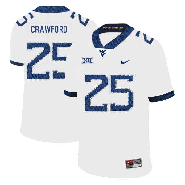 West Virginia Mountaineers 25 Justin Crawford White College Football Jersey Dzhi,We sell and wholesale West Virginia Mountaineers 25 Justin Crawford White College Football Jersey Dzhi on line form chian!